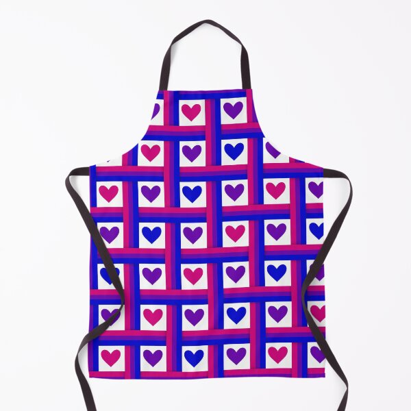 Item preview, Bi Pride Flags and Hearts designed and sold by Don-A-Hue.