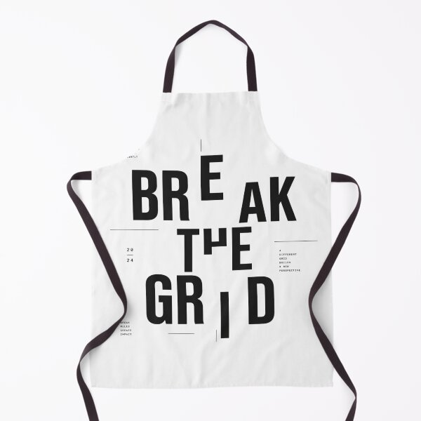 Item preview, Broken Grid Typography Poster – Minimalist Black & White Abstract Text Design, Modern Editorial Style Graphic Print designed and sold by Sanika arts .