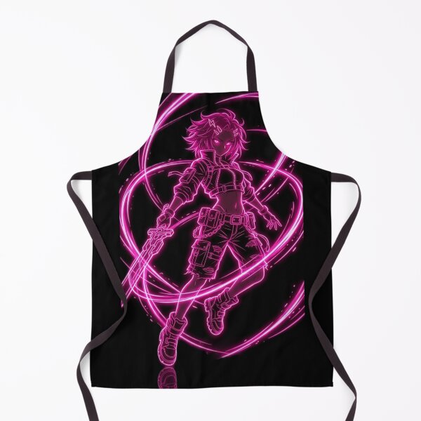 Item preview, Cyberpunk Neon Pink Warrior – Energy Sword & Glowing Pink Aura designed and sold by RadaQueen.