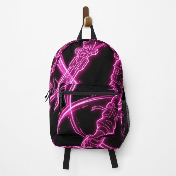 Item preview, Cyberpunk Neon Pink Warrior – Energy Sword & Glowing Pink Aura designed and sold by RadaQueen.