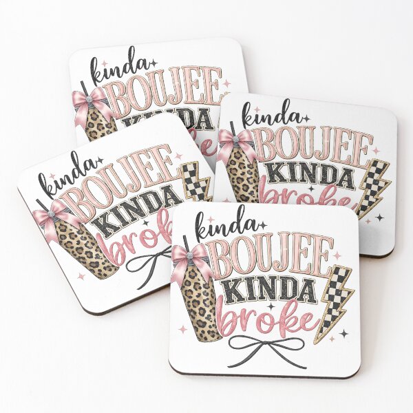 Item preview, Kinda Boujee Kinda Broke Leopard Tumbler Bow Coquette  designed and sold by Dana  Burke.