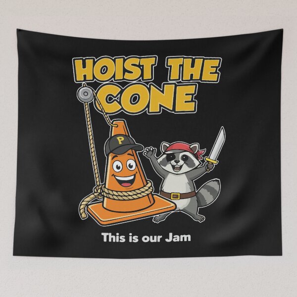 Item preview, Funny Hoist The Cone Meme designed and sold by theresahbabla.