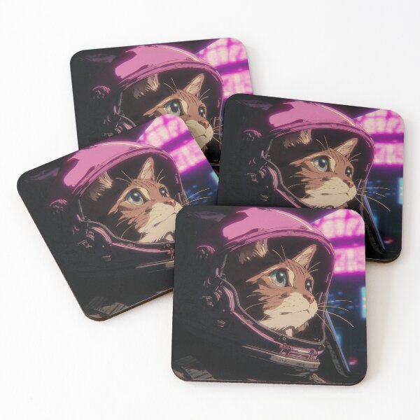 Item preview, Cute Space Cat in Spaceship Galaxy Kawaii Sci-Fi Aesthetic Design designed and sold by Meow-Attitude.