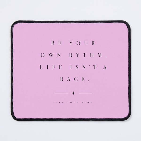 Item preview, Minimal Aesthetic Typography Quote Design | Be Your Own Rhythm Motivational Poster | Clean Letter Spacing Modern Minimal Art designed and sold by Sanika arts .