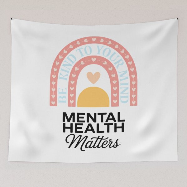 Item preview, Be Kind To Your Mind Mental Health Awareness Matters designed and sold by PunkNation-Arts.