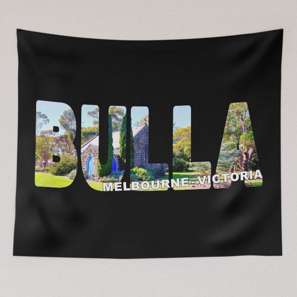 Item preview, BULLA Melbourne Victoria - Historic Black Stone Church Tullamarine Australia designed and sold by Adam Gormley.