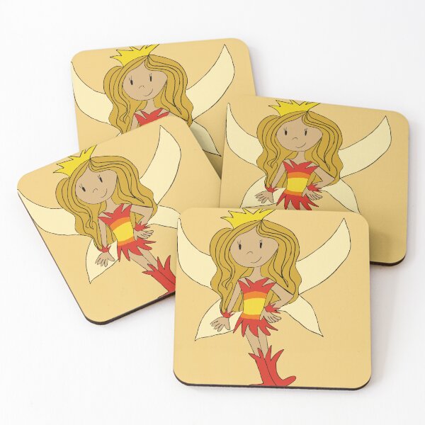 Item preview, Goldie the sunshine fairy designed and sold by Beanziesdadshop.