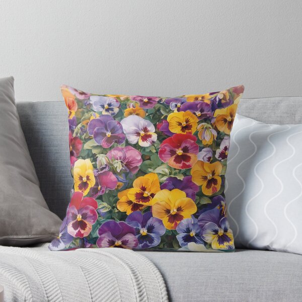 Item preview, Pansy Flowers. Sticker Set 1 designed and sold by Poplartree.