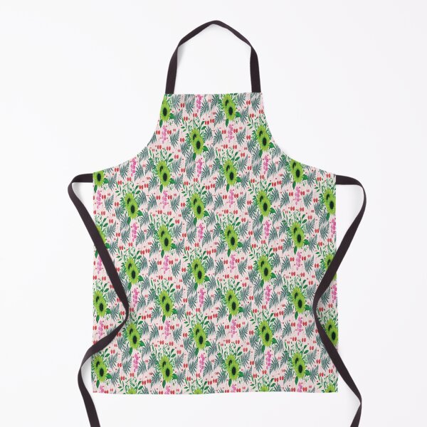Item preview, Botanical Sunflower Orchids and Cherry Pattern designed and sold by PVTCreations.