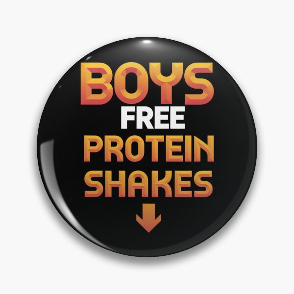Item preview, Boys Free Protein Shakes Gay Gym LGBT Pride Month Joke designed and sold by PunkNation-Arts.