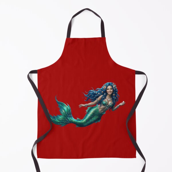 Item preview, Three Magical Mermaids in Golden Coral Reef designed and sold by Laaltex.