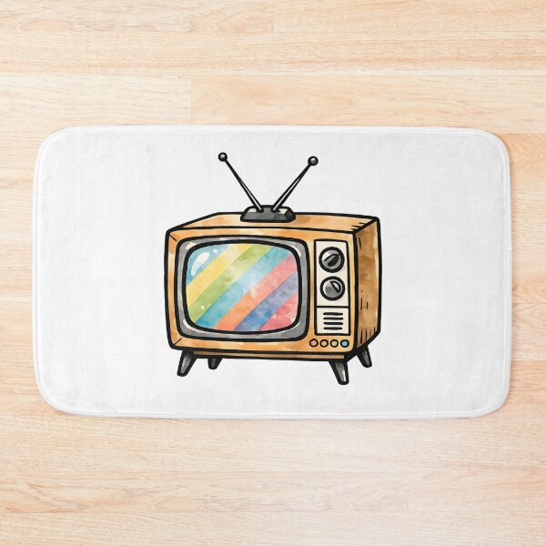 Artikelvorschau, Retro-Vintage-Fernseher entworfen und verkauft von GraphicsClub.