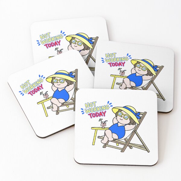 Item preview, Not Working Today – Ttovely  designed and sold by tongstudio.