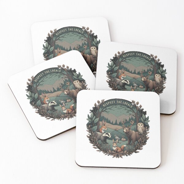 Item preview, Respect the Locals Wildlife Conservation Design designed and sold by chattsuede.