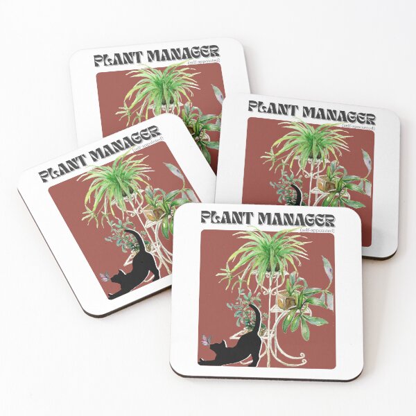 Item preview, Plant Manager (self-appointed) designed and sold by Meowleaf.