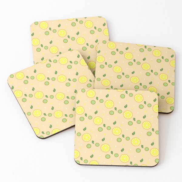 Item preview, Fresh Lemon & Kiwi Pattern designed and sold by LyoniHERA.