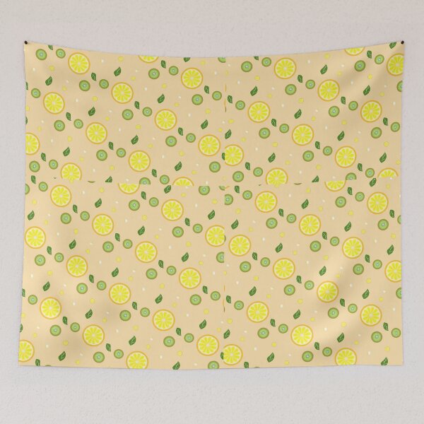 Item preview, Fresh Lemon & Kiwi Pattern designed and sold by LyoniHERA.