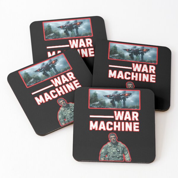 Item preview, War Machine Netflix designed and sold by WoodburyLake.