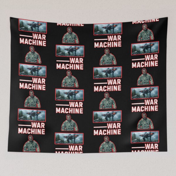 Item preview, War Machine Netflix designed and sold by WoodburyLake.