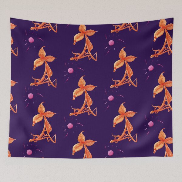 Item preview, Orange alien plant  designed and sold by Magic--nell.