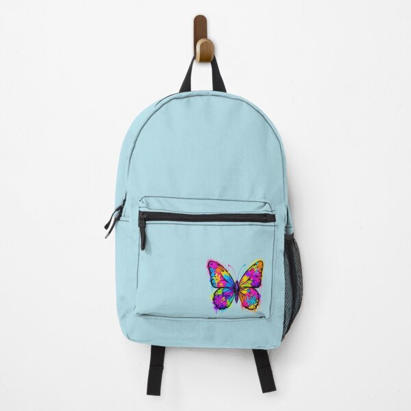 Item preview, Colorful Graffiti Butterfly on White Background designed and sold by Sn1ver.