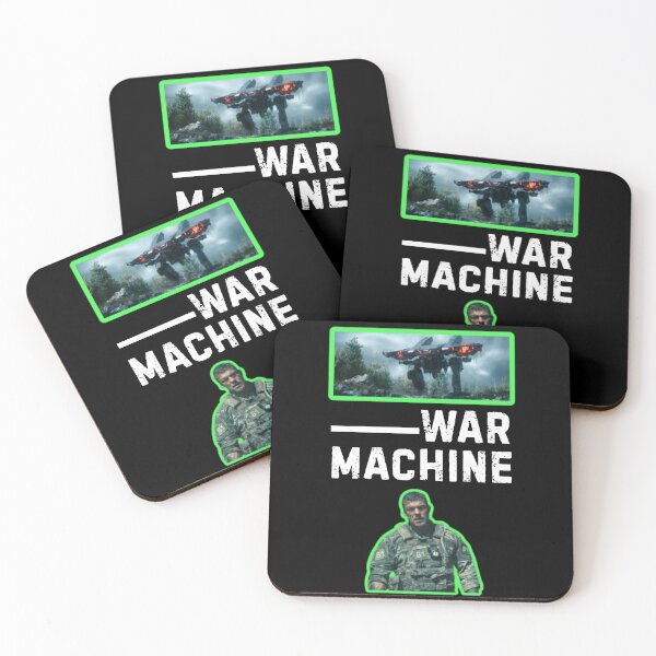 Item preview, War Machine Netflix designed and sold by WoodburyLake.