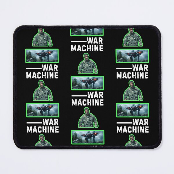 Item preview, War Machine Netflix designed and sold by WoodburyLake.