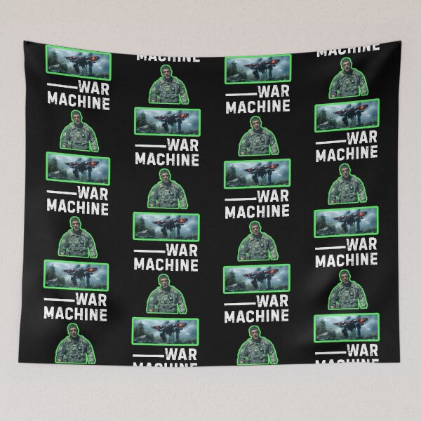 Item preview, War Machine Netflix designed and sold by WoodburyLake.