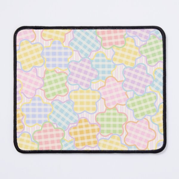 Item preview, Pastel Star Parades on Pink-White Stripe Background designed and sold by kindacute-shop.
