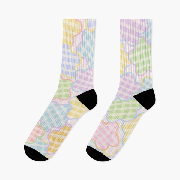 Item preview, Pastel Star Parades on Pink-White Stripe Background designed and sold by kindacute-shop.