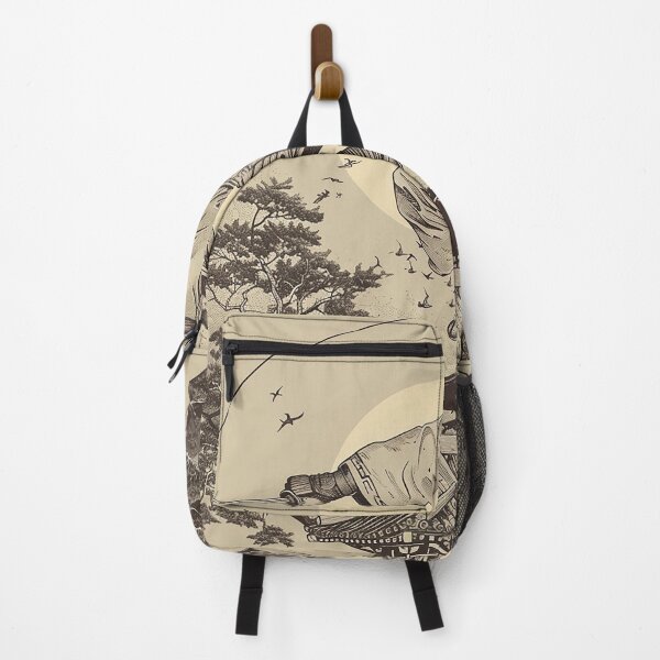 Item preview, Illustration of a ninja jumping onto the moon (Hokusai-style) designed and sold by whiteblackcat.
