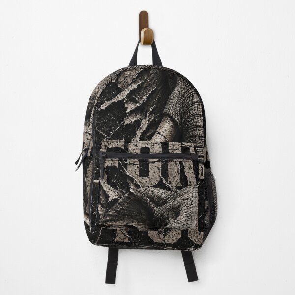 Item preview, Founder Forged Elephant Industrial Grit Monochromatic Wall Art designed and sold by SavannaStrikes.