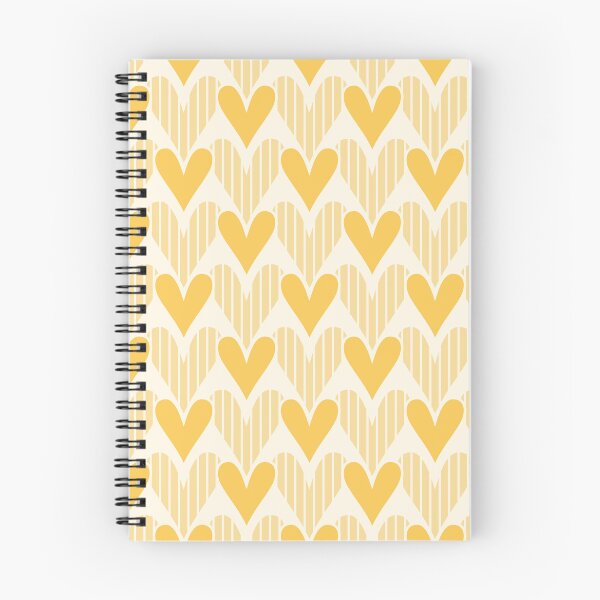 Item preview, Yellow hearts seamless pattern designed and sold by Mint + Midnight.