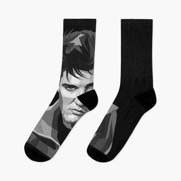 Item preview, Elvis Presley grayscale  designed and sold by Japanese art.