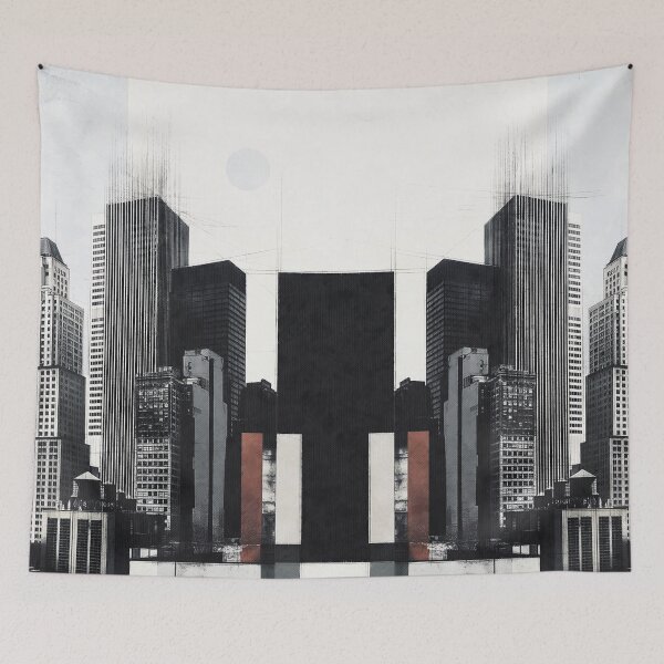 Item preview, Reflektorium - Surreal Urban Architecture Collage designed and sold by Underdott.