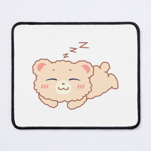 Item preview, Cute Sleeping Bear Kawaii Pastel Illustration designed and sold by VioArtCreations.