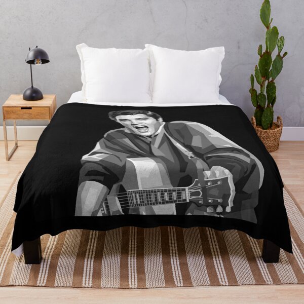 Item preview, Elvis Presley en escala de grises designed and sold by Japanese art.
