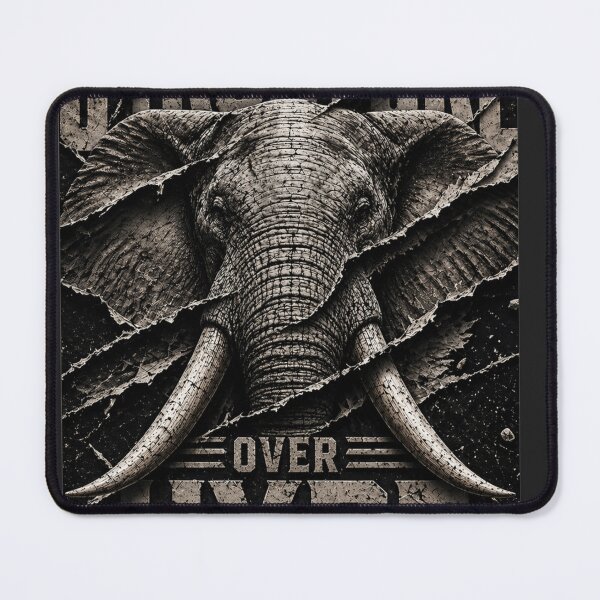 Item preview, Founder Architect Elephant Brutalist Relief Structure Over Hype Canvas Art designed and sold by SavannaStrikes.