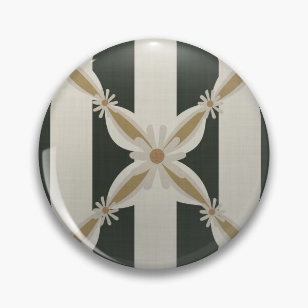 Item preview, Happy Daisy Trellis And Stripe. designed and sold by SalsySafrano.