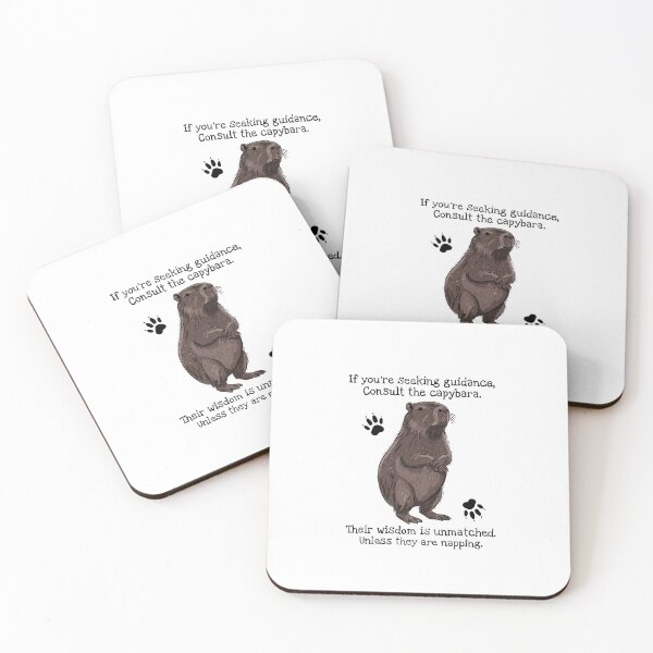 Item preview, Consult the capybara designed and sold by MirelaBadea.