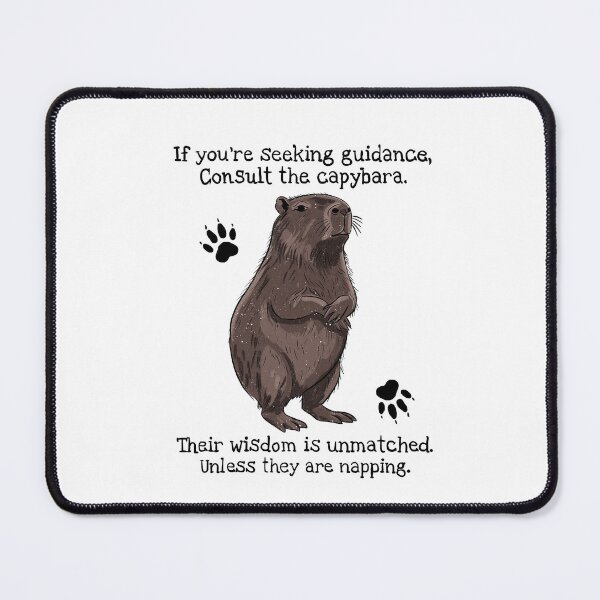 Item preview, Consult the capybara designed and sold by MirelaBadea.