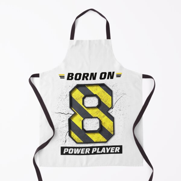 Item preview, Born on 8 Power Player – Birthday Number 8 Shirt, Success Mindset Design, Bold Industrial Streetwear Graphic designed and sold by amareshdas008.