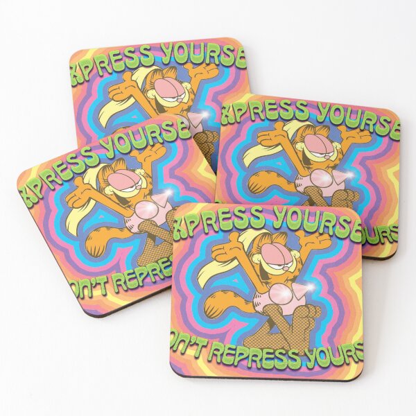 Item preview, orange cat express yourself designed and sold by keaganhynes.