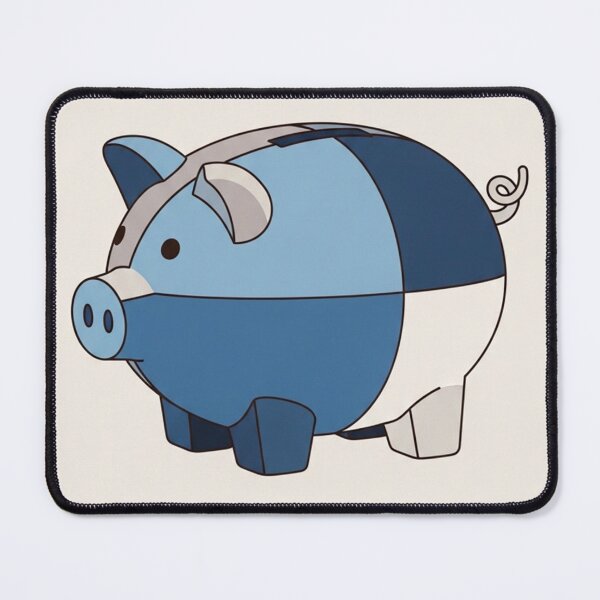 Item preview, Piggy Bank Money Motivation Minimal Design designed and sold by RiteshOrten.