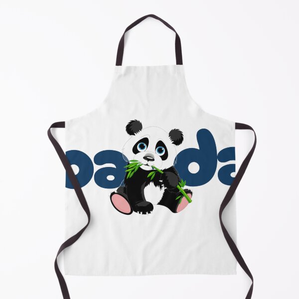 Aperçu de l'œuvre Adorable panda de dessin animé mangeant du bambou Typographie créée et vendue par SajolCanva.