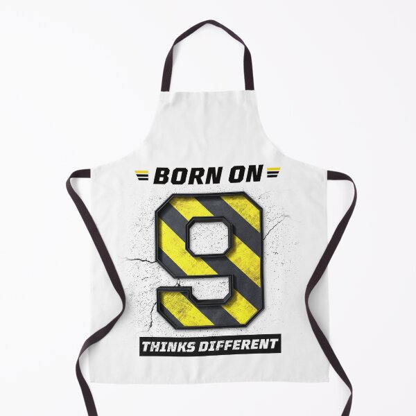 Item preview, Born on 9 Think Different – Birthday Number 9 Shirt, Unique Mindset Design, Grunge Industrial Streetwear designed and sold by amareshdas008.