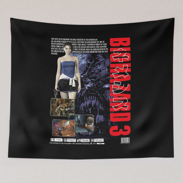 Item preview, Jill Valentine Biohazard 3 Retro designed and sold by honeyweet.