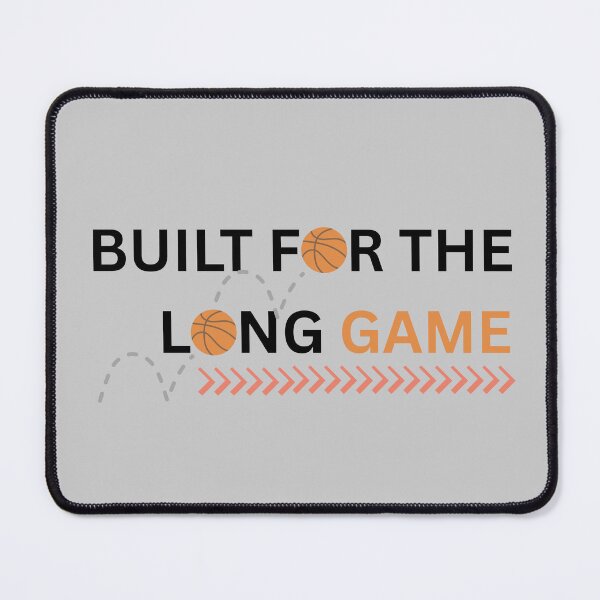 Item preview, Basketball Motivational Hoops Dribble Path Typographic Design designed and sold by LoudVictory.