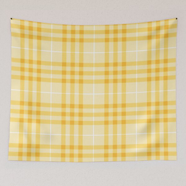 Item preview, Yellow plaid designed and sold by Mint + Midnight.