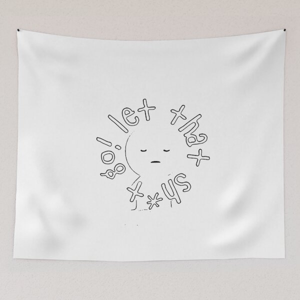 Item preview, #whatisniche let that sh*t go circle outline designed and sold by whatisniche.